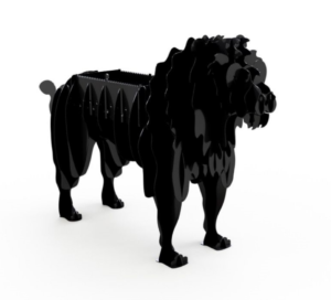 Мангал Лев 3D